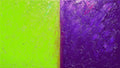 Acid Divide lime and indigo industrial patina abstract artwork