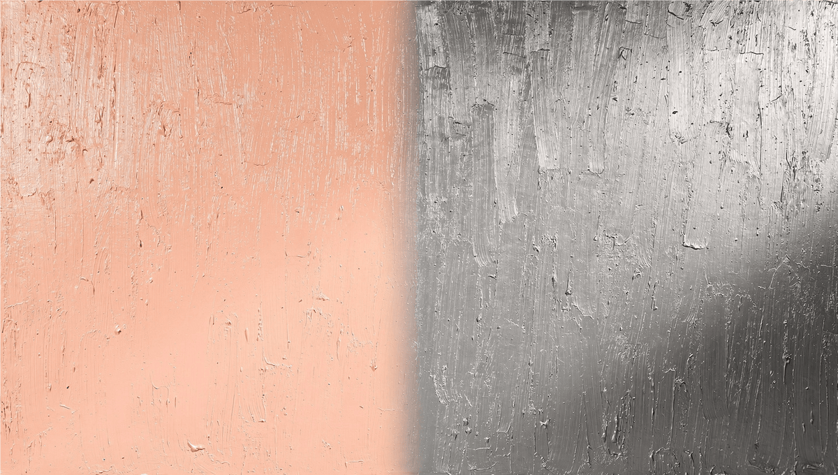 Blush & Graphite terracotta and graphite textural abstract artwork