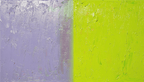 Lilac Volt lilac and chartreuse color field abstract artwork