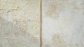 Masonry Interval abstract artwork with granular cream and limestone blocks, a narrow vertical stone seam, and a pale grey chalk field