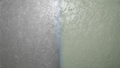 Silver Sage silver and celadon geological abstract artwork