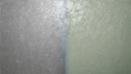 Silver Sage silver and celadon geological abstract artwork