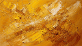 Solar Burst radiant impasto abstraction with gold, amber, sienna and white textured strokes